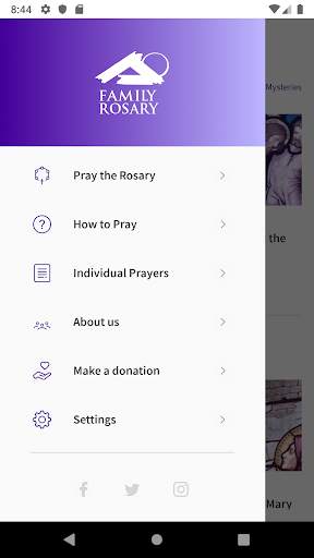 Family Rosary's Mobile Rosary screenshot 1