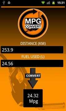 mpgConvert screenshot 1