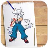 How to Draw Beyblade Characters on 9Apps