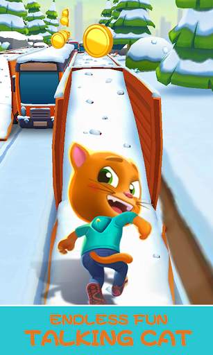 Talk Kitty Run: Cat Dash скриншот 4
