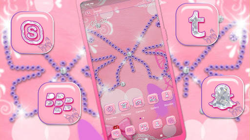 Diamond Butterfly Launcher Theme screenshot 1