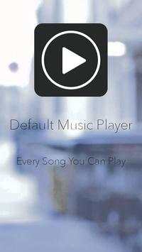 Default Music Player screenshot 1