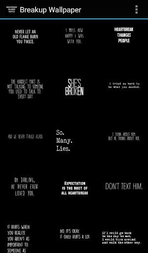 Breakup Wallpaper screenshot 1