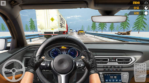 VR Traffic Racing In Car Drive screenshot 5