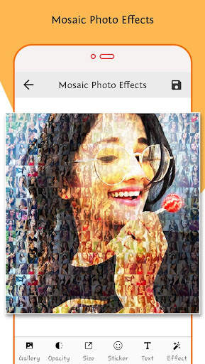 Mosaic Photo - Photo Editor screenshot 1