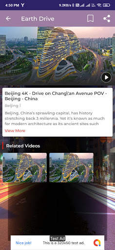 Earth Drive : 4k Drive & Listen & World Drive screenshot 2