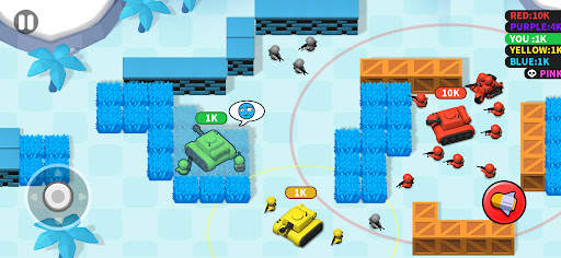 Tank Squad Battle-Warfare King screenshot 5