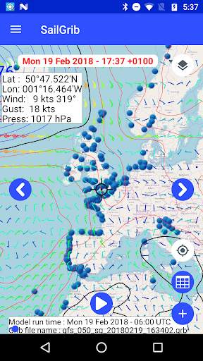 Marine Weather | SailGrib Free screenshot 4