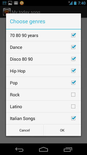 My today song screenshot 3