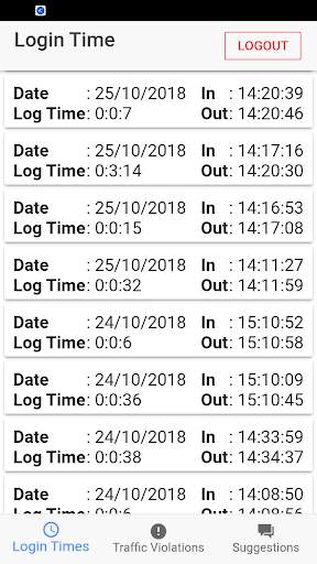 SCSC-Traffic app screenshot 2