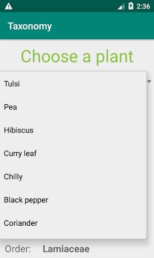 Taxonomy screenshot 7