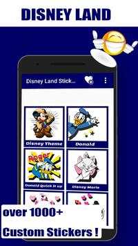 Disney Land Stickers: For All Messengers screenshot 1