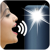 Speak to Flashlight on/off icon