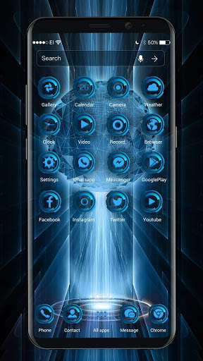 Science launcher theme &wallpaper screenshot 5