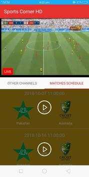 All Pakistani Cricket Matches Live HD:SportsCorner screenshot 3