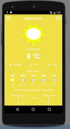 인도 05 일 날씨 screenshot 5