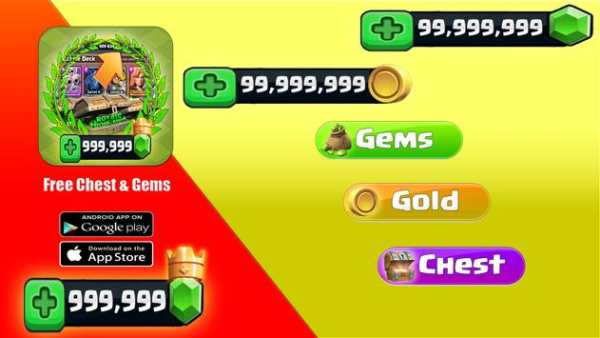 Gems & Chests for Clash Royale 💎 screenshot 1