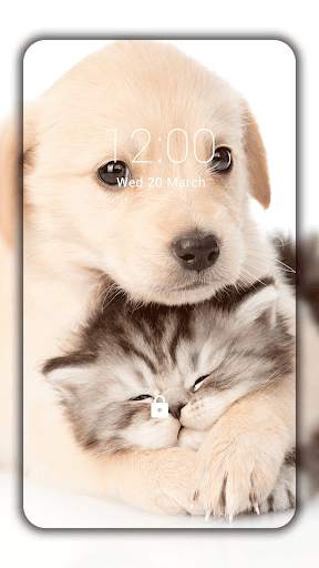 Cats and Dogs Live Wallpaper (Backgrounds) screenshot 1