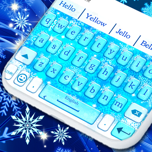 Winter Snowflake Keyboard icon