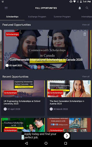 Full Opportunities - Scholarships Program screenshot 6
