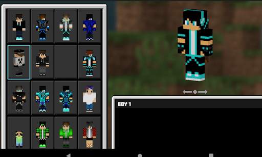 Boys skin aestethic minecraft screenshot 5