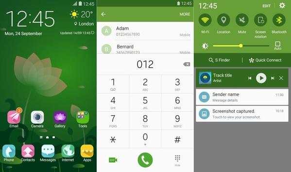 Note 5 Galaxy Launcher Theme screenshot 2