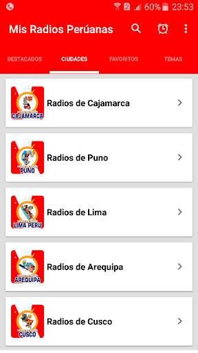 Mis Radios Perú Emisoras Peruanas en Vivo Gratis screenshot 2