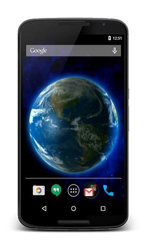 Earth Live Wallpaper screenshot 2