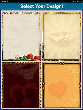 Wedding Invitation Cards Maker Marriage Card App screenshot 10