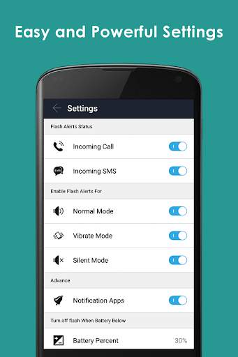 LED Flash Alerts on Call & SMS screenshot 2