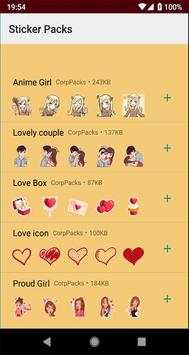 WAStickerApps: Love Stickers To Whatsapp 💕 screenshot 3