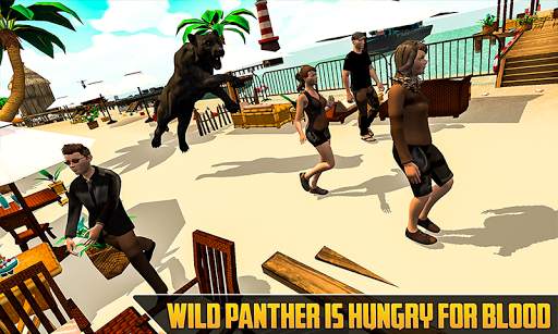Angry Black Wild Panther Simulator 2019 screenshot 4