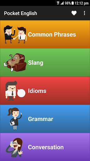 Pocket English screenshot 1