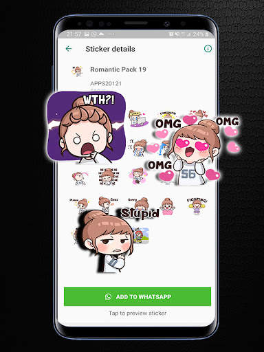 Romantic Stickers for whatsapp screenshot 6