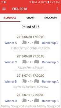 FIFA 18 Fixture screenshot 3