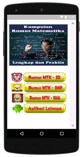 Rumus Matematika Terbaru (Lengkap & Praktis) screenshot 2