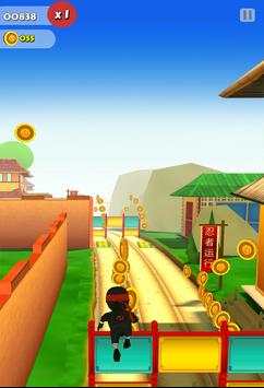 NINJA RUNS SubwaySURFERS screenshot 1