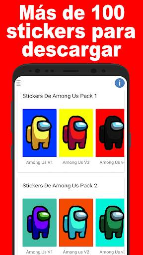Among Us - Stikers para Whatsapp screenshot 4