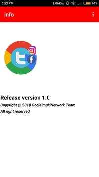 Social multi network screenshot 3