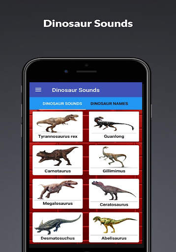 Dinosaur Sounds screenshot 1