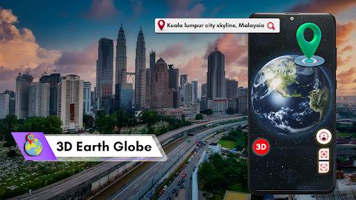 Live Earth Map HD-GPS Satellite & Live Street View screenshot 5