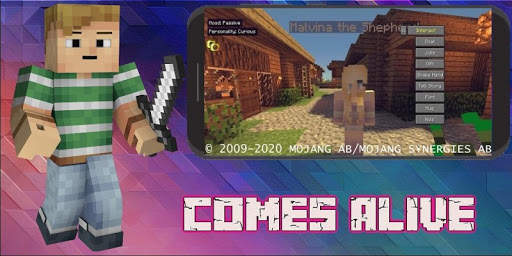 Mod Comes Alive [New Villagers Skins] screenshot 4