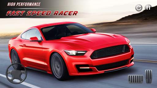 Mustang 3d Car Racing Simulator screenshot 1
