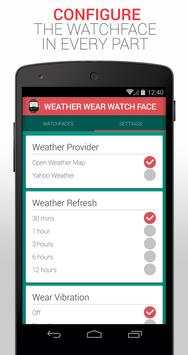 Weather Watch Face 4 تصوير الشاشة