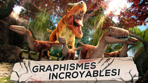 Dinosaure Jurassique - 3D Simulateur de Courses screenshot 5