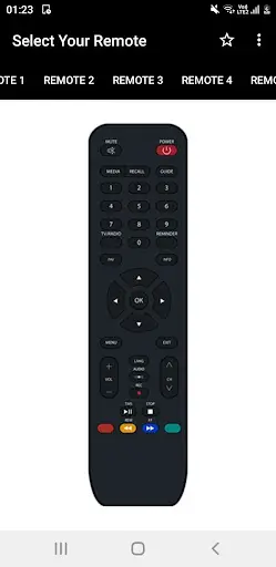 Remote Control For Sun Direct screenshot 3