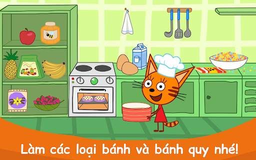 Kid-E-Cats: Trò Nấu ăn cho bé screenshot 7