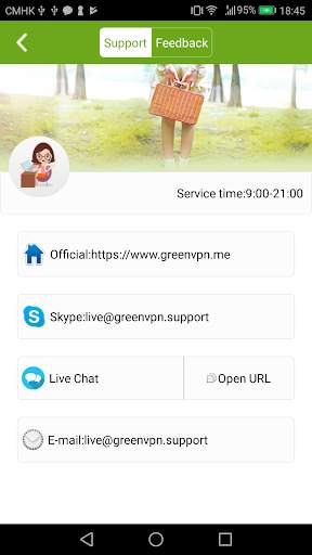 GreenVPN - A Fast , Unlimited, Free VPN Proxy screenshot 4