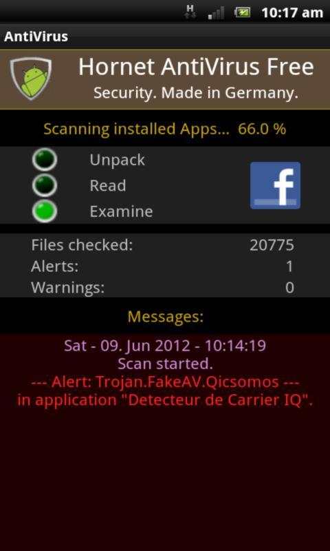 Hornet AntiVirus Free screenshot 2