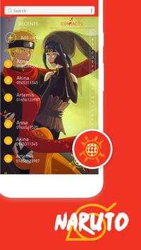 Contact Theme for Naruto - Anime Phone Dialer screenshot 3